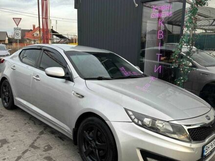 Серый Киа Оптима, объемом двигателя 2 л и пробегом 400 тыс. км за 6900 $, фото 1 на Automoto.ua