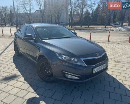 Серый Киа Оптима, объемом двигателя 2 л и пробегом 365 тыс. км за 8000 $, фото 1 на Automoto.ua