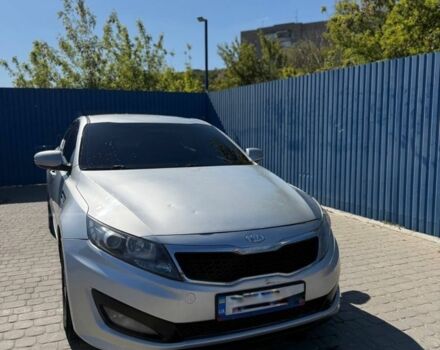 Серый Киа Оптима, объемом двигателя 2 л и пробегом 299 тыс. км за 7000 $, фото 1 на Automoto.ua