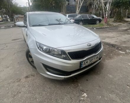 Серый Киа Оптима, объемом двигателя 2 л и пробегом 450 тыс. км за 5500 $, фото 1 на Automoto.ua