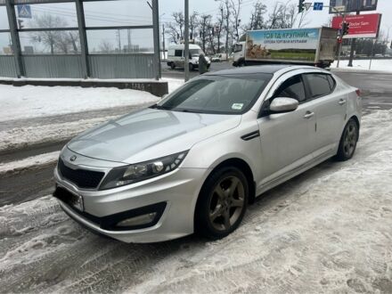Сірий Кіа Оптіма, об'ємом двигуна 2 л та пробігом 250 тис. км за 7500 $, фото 1 на Automoto.ua