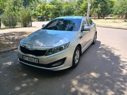 Серый Киа Оптима, объемом двигателя 2 л и пробегом 299 тыс. км за 7007 $, фото 1 на Automoto.ua