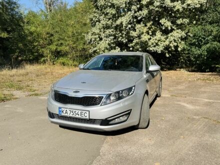 Серый Киа Оптима, объемом двигателя 2 л и пробегом 127 тыс. км за 9300 $, фото 1 на Automoto.ua