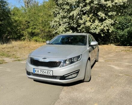 Серый Киа Оптима, объемом двигателя 2 л и пробегом 127 тыс. км за 9300 $, фото 1 на Automoto.ua