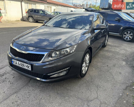 Серый Киа Оптима, объемом двигателя 2 л и пробегом 67 тыс. км за 13000 $, фото 1 на Automoto.ua