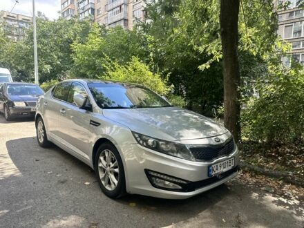 Серый Киа Оптима, объемом двигателя 2.4 л и пробегом 187 тыс. км за 9200 $, фото 1 на Automoto.ua