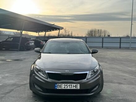 Сірий Кіа Оптіма, об'ємом двигуна 2.4 л та пробігом 200 тис. км за 8999 $, фото 1 на Automoto.ua