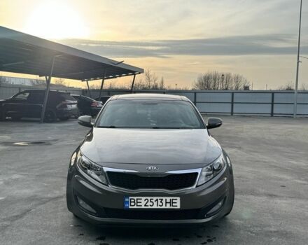 Сірий Кіа Оптіма, об'ємом двигуна 2.4 л та пробігом 200 тис. км за 8999 $, фото 1 на Automoto.ua