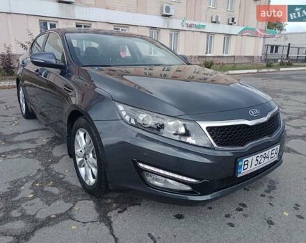 Серый Киа Оптима, объемом двигателя 2 л и пробегом 102 тыс. км за 9999 $, фото 1 на Automoto.ua