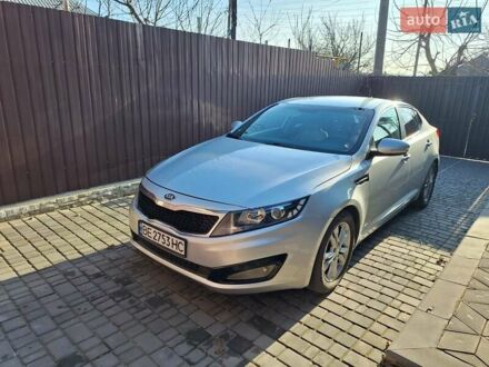 Серый Киа Оптима, объемом двигателя 2.4 л и пробегом 210 тыс. км за 8500 $, фото 1 на Automoto.ua