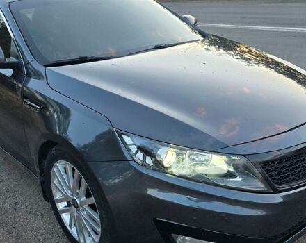 Сірий Кіа Оптіма, об'ємом двигуна 2.36 л та пробігом 210 тис. км за 7800 $, фото 1 на Automoto.ua