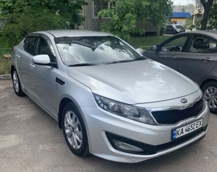 Серый Киа Оптима, объемом двигателя 2 л и пробегом 350 тыс. км за 7500 $, фото 1 на Automoto.ua
