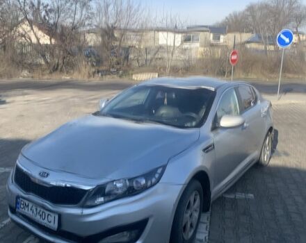 Сірий Кіа Оптіма, об'ємом двигуна 2 л та пробігом 283 тис. км за 5800 $, фото 1 на Automoto.ua
