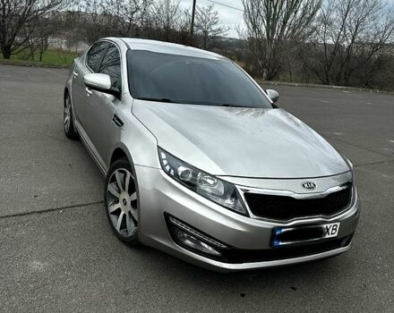 Сірий Кіа Оптіма, об'ємом двигуна 2 л та пробігом 126 тис. км за 9700 $, фото 1 на Automoto.ua