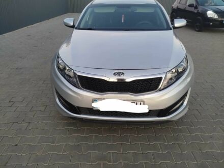 Серый Киа Оптима, объемом двигателя 2 л и пробегом 290 тыс. км за 9000 $, фото 1 на Automoto.ua