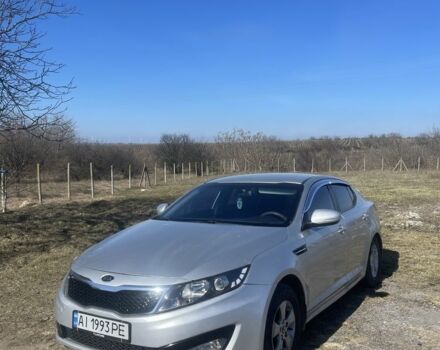 Серый Киа Оптима, объемом двигателя 2 л и пробегом 166 тыс. км за 8700 $, фото 1 на Automoto.ua