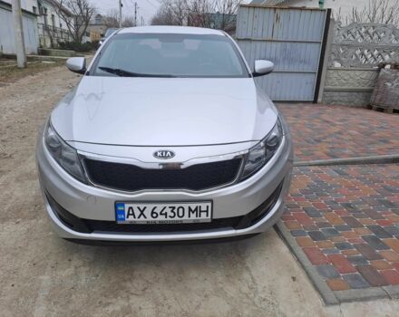 Серый Киа Оптима, объемом двигателя 2 л и пробегом 240 тыс. км за 8100 $, фото 1 на Automoto.ua