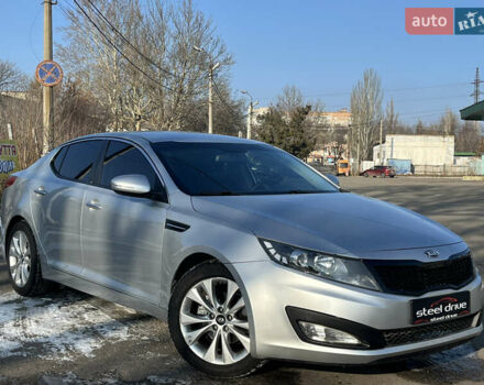Серый Киа Оптима, объемом двигателя 2.36 л и пробегом 192 тыс. км за 8299 $, фото 1 на Automoto.ua