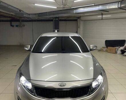 Серый Киа Оптима, объемом двигателя 2.4 л и пробегом 250 тыс. км за 8200 $, фото 1 на Automoto.ua