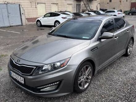 Серый Киа Оптима, объемом двигателя 2 л и пробегом 208 тыс. км за 9500 $, фото 1 на Automoto.ua