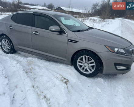 Сірий Кіа Оптіма, об'ємом двигуна 2.36 л та пробігом 215 тис. км за 8999 $, фото 1 на Automoto.ua