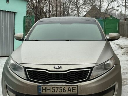 Серый Киа Оптима, объемом двигателя 2.4 л и пробегом 145 тыс. км за 12000 $, фото 1 на Automoto.ua
