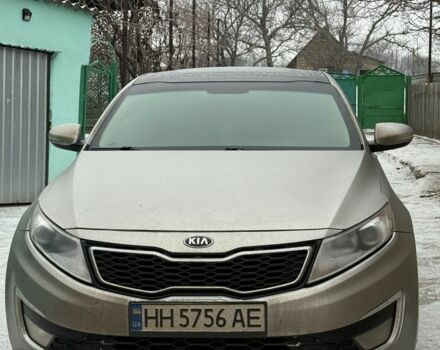 Серый Киа Оптима, объемом двигателя 2.4 л и пробегом 145 тыс. км за 12000 $, фото 1 на Automoto.ua