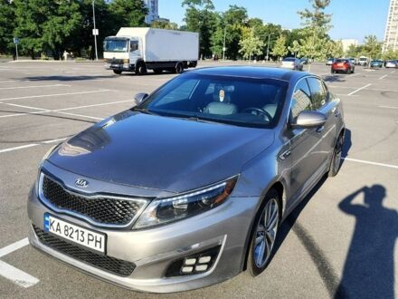 Серый Киа Оптима, объемом двигателя 2 л и пробегом 256 тыс. км за 8400 $, фото 1 на Automoto.ua