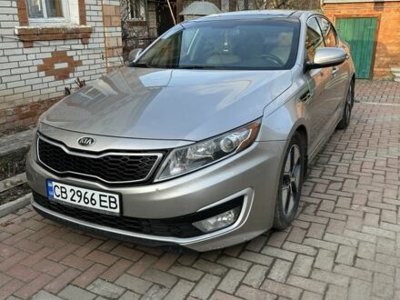 Серый Киа Оптима, объемом двигателя 2.4 л и пробегом 210 тыс. км за 8700 $, фото 1 на Automoto.ua