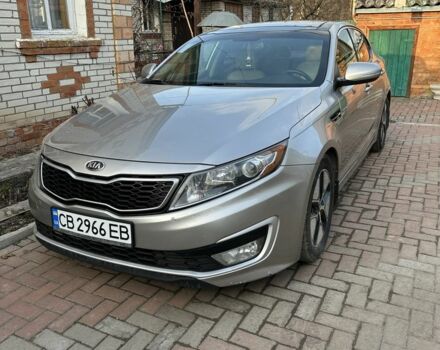 Серый Киа Оптима, объемом двигателя 2.4 л и пробегом 210 тыс. км за 8700 $, фото 1 на Automoto.ua