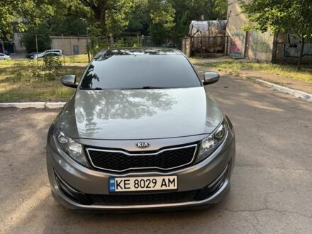 Сірий Кіа Оптіма, об'ємом двигуна 2 л та пробігом 193 тис. км за 9700 $, фото 1 на Automoto.ua