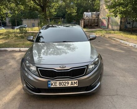 Серый Киа Оптима, объемом двигателя 2 л и пробегом 193 тыс. км за 9700 $, фото 1 на Automoto.ua