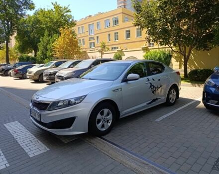 Серый Киа Оптима, объемом двигателя 2 л и пробегом 157 тыс. км за 7100 $, фото 1 на Automoto.ua