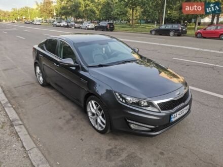 Серый Киа Оптима, объемом двигателя 2 л и пробегом 282 тыс. км за 8200 $, фото 1 на Automoto.ua