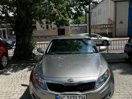Сірий Кіа Оптіма, об'ємом двигуна 2.36 л та пробігом 241 тис. км за 8799 $, фото 1 на Automoto.ua