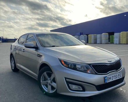 Сірий Кіа Оптіма, об'ємом двигуна 2.36 л та пробігом 210 тис. км за 8400 $, фото 1 на Automoto.ua