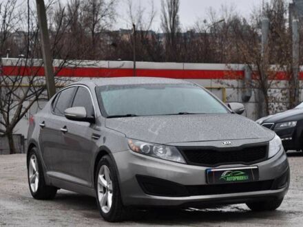 Сірий Кіа Оптіма, об'ємом двигуна 2.4 л та пробігом 188 тис. км за 10200 $, фото 1 на Automoto.ua