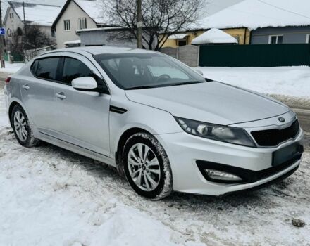 Сірий Кіа Оптіма, об'ємом двигуна 2 л та пробігом 180 тис. км за 7999 $, фото 1 на Automoto.ua