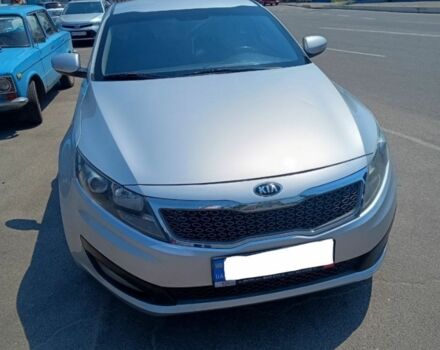 Серый Киа Оптима, объемом двигателя 2 л и пробегом 250 тыс. км за 7500 $, фото 1 на Automoto.ua