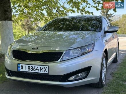 Киа Оптима 2013 в Белой Церкве на Automoto.ua Серый Киа Оптима, объемом двигателя 2.36 л и пробегом 205 тыс. км за 9400 $, фото 1 на Automoto.ua