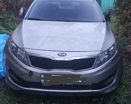 Серый Киа Оптима, объемом двигателя 2 л и пробегом 347 тыс. км за 3500 $, фото 1 на Automoto.ua