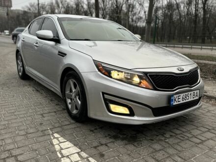 Серый Киа Оптима, объемом двигателя 2.4 л и пробегом 160 тыс. км за 9500 $, фото 1 на Automoto.ua