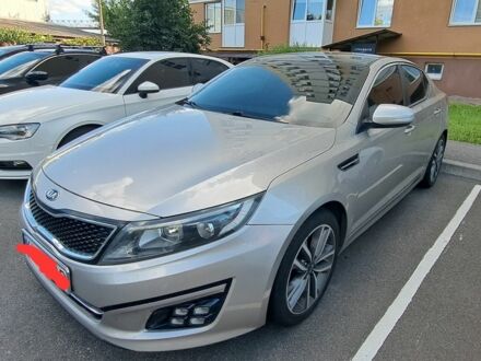 Кіа Оптіма 2013 у Броварах на Automoto.ua Сірий Кіа Оптіма, об'ємом двигуна 2 л та пробігом 177 тис. км за 12750 $, фото 1 на Automoto.ua