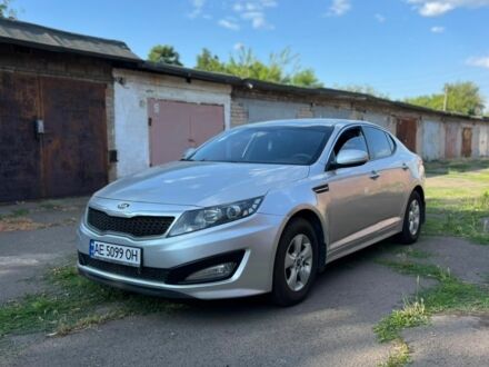 Сірий Кіа Оптіма, об'ємом двигуна 2 л та пробігом 199 тис. км за 8500 $, фото 1 на Automoto.ua