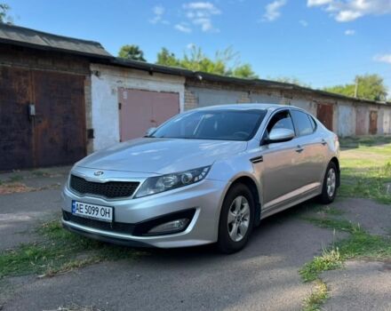 Серый Киа Оптима, объемом двигателя 2 л и пробегом 199 тыс. км за 8500 $, фото 1 на Automoto.ua