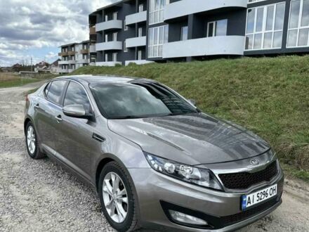 Сірий Кіа Оптіма, об'ємом двигуна 2.4 л та пробігом 180 тис. км за 8600 $, фото 1 на Automoto.ua