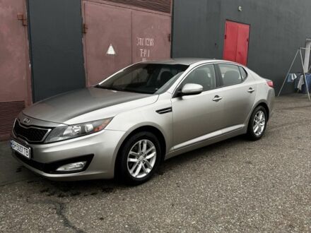 Серый Киа Оптима, объемом двигателя 2.4 л и пробегом 220 тыс. км за 8150 $, фото 1 на Automoto.ua