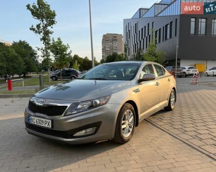 Серый Киа Оптима, объемом двигателя 2.36 л и пробегом 175 тыс. км за 8500 $, фото 1 на Automoto.ua