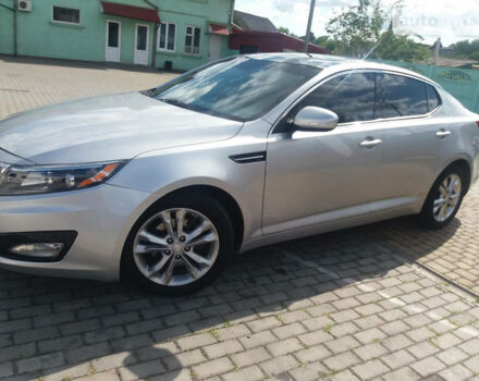 Серый Киа Оптима, объемом двигателя 2.4 л и пробегом 140 тыс. км за 11999 $, фото 1 на Automoto.ua