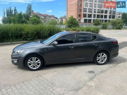 Сірий Кіа Оптіма, об'ємом двигуна 2 л та пробігом 163 тис. км за 10099 $, фото 1 на Automoto.ua